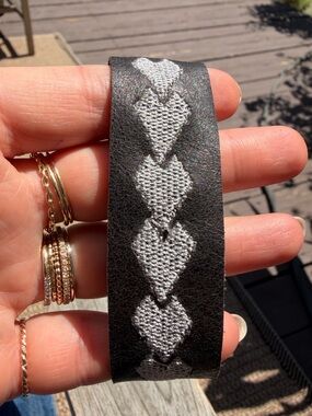 Leather bracelet